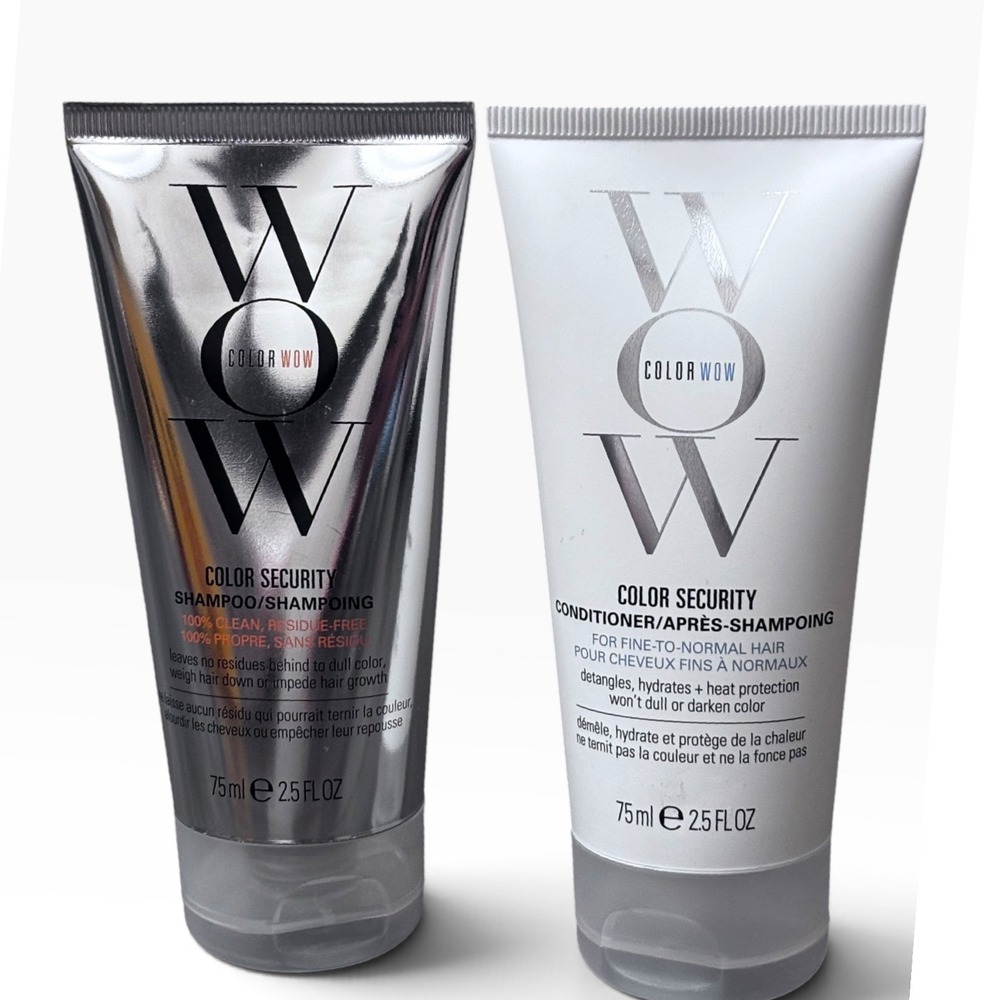 Color Wow Color Security Shampoo and Conditioner Duo 2.5oz Travel Size Set